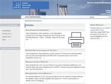 Tablet Screenshot of hiwi.uni-hannover.de