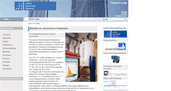 Desktop Screenshot of for1277molife.uni-hannover.de