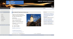 Desktop Screenshot of itv.uni-hannover.de