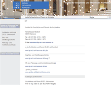 Tablet Screenshot of igt-arch.uni-hannover.de
