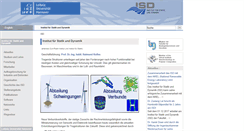 Desktop Screenshot of isd.uni-hannover.de