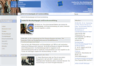 Desktop Screenshot of ifbe.uni-hannover.de