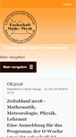 Mobile Screenshot of fs-maphy.uni-hannover.de