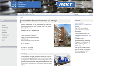 Desktop Screenshot of imkt.uni-hannover.de