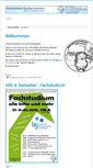 Mobile Screenshot of fsr-bau.uni-hannover.de