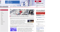 Desktop Screenshot of ifa.uni-hannover.de