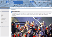 Desktop Screenshot of chor.uni-hannover.de