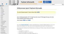 Desktop Screenshot of finf.uni-hannover.de
