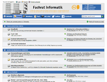 Tablet Screenshot of forum.finf.uni-hannover.de