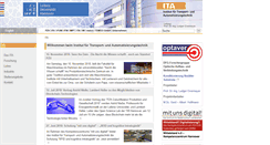 Desktop Screenshot of ita.uni-hannover.de