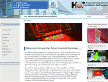 Tablet Screenshot of hot.uni-hannover.de