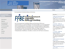 Tablet Screenshot of ffbe.uni-hannover.de