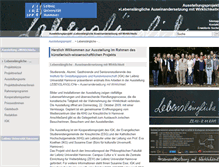 Tablet Screenshot of lebenslaengliche.uni-hannover.de