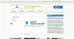 Desktop Screenshot of iri.uni-hannover.de