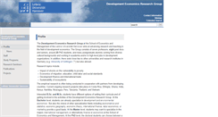 Desktop Screenshot of devecongroup.uni-hannover.de