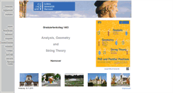 Desktop Screenshot of grk1463.uni-hannover.de