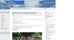Desktop Screenshot of hydromech.uni-hannover.de
