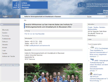 Tablet Screenshot of hydromech.uni-hannover.de