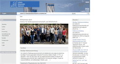 Desktop Screenshot of isah.uni-hannover.de