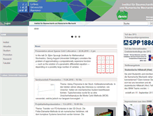 Tablet Screenshot of ibnm.uni-hannover.de