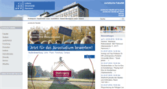 Desktop Screenshot of jura.uni-hannover.de