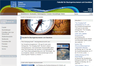 Desktop Screenshot of fbg.uni-hannover.de