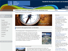 Tablet Screenshot of fbg.uni-hannover.de