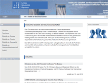 Tablet Screenshot of idn.uni-hannover.de