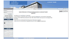 Desktop Screenshot of jups.jura.uni-hannover.de