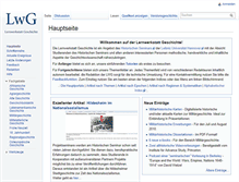 Tablet Screenshot of lwg.uni-hannover.de
