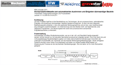 Desktop Screenshot of highflex.ifw.uni-hannover.de