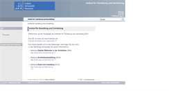 Desktop Screenshot of igd.uni-hannover.de