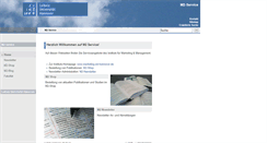 Desktop Screenshot of m2service.uni-hannover.de