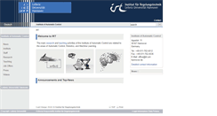 Desktop Screenshot of irt.uni-hannover.de