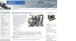 Desktop Screenshot of mzh.uni-hannover.de
