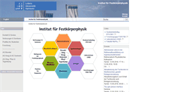 Desktop Screenshot of fkp.uni-hannover.de