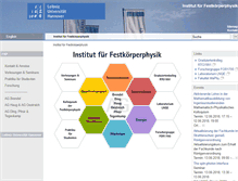 Tablet Screenshot of fkp.uni-hannover.de
