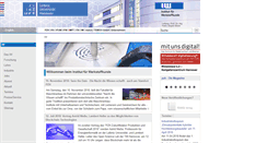 Desktop Screenshot of iw.uni-hannover.de