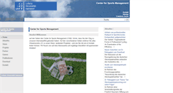 Desktop Screenshot of csm.uni-hannover.de